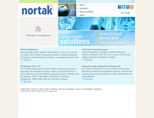 Tablet Screenshot of nortak.com